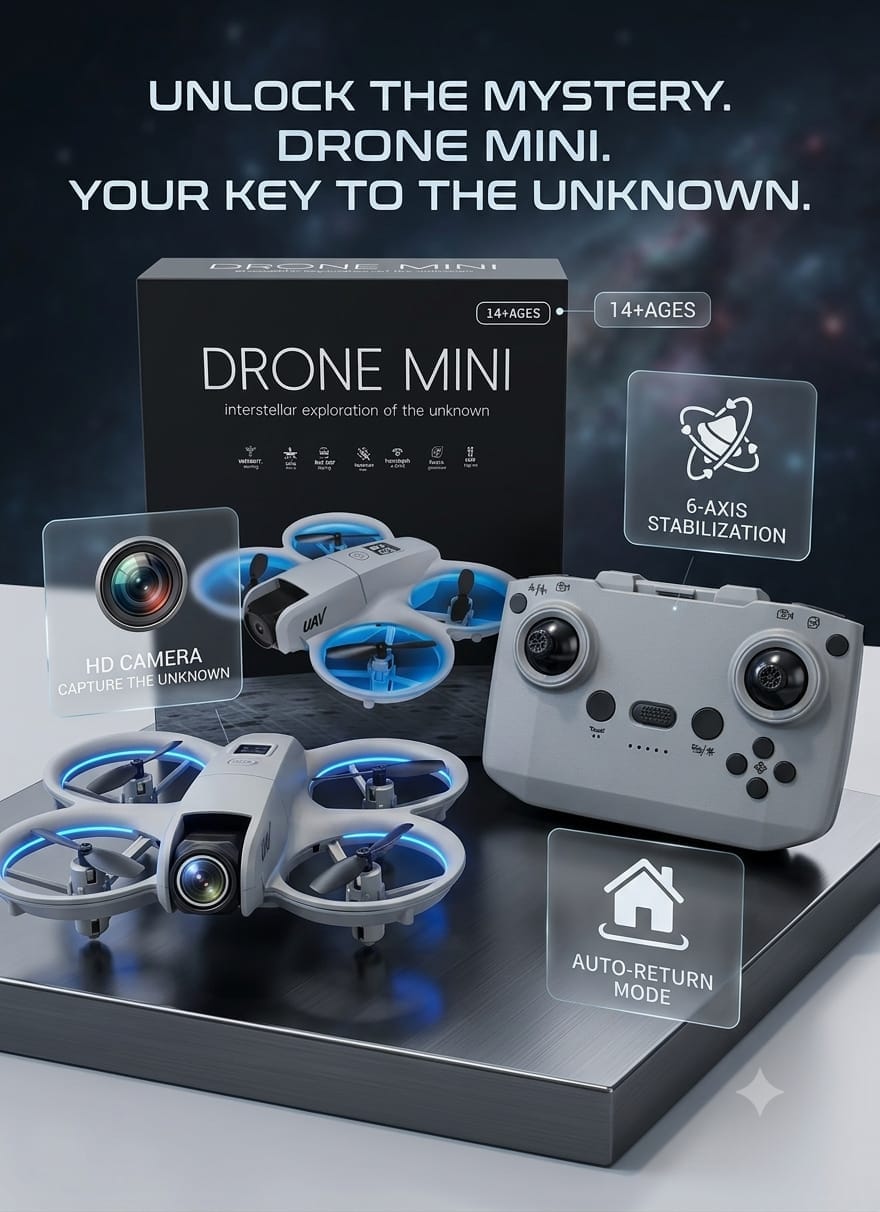 Drone Mini – HD Camera Remote Control Drone