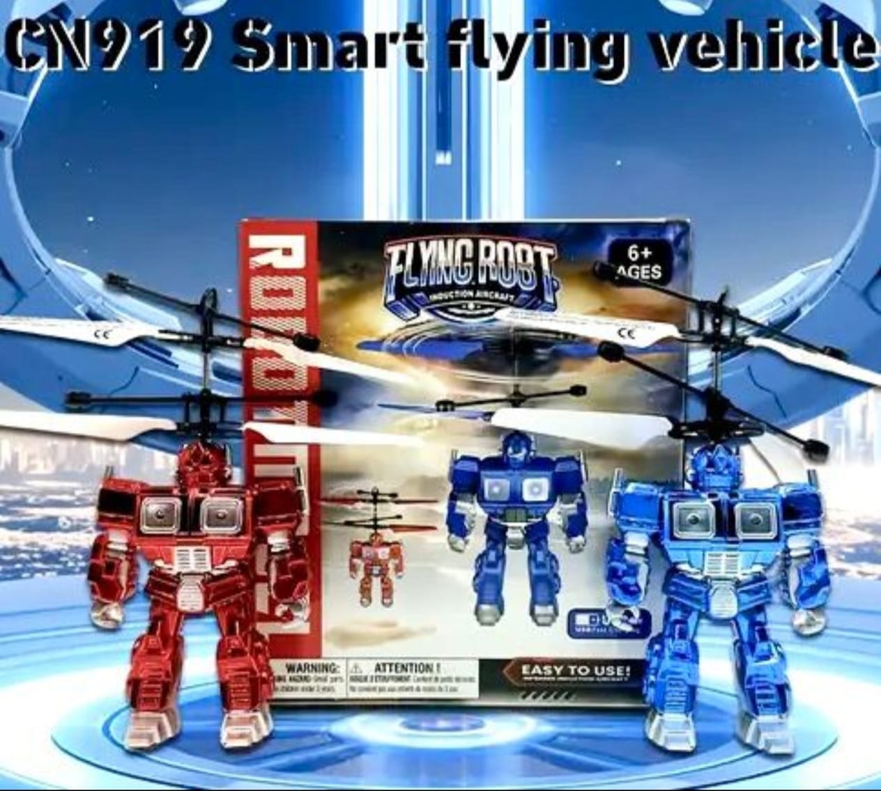 CN19 Flying Robot – Remote Control Flying Vehicle