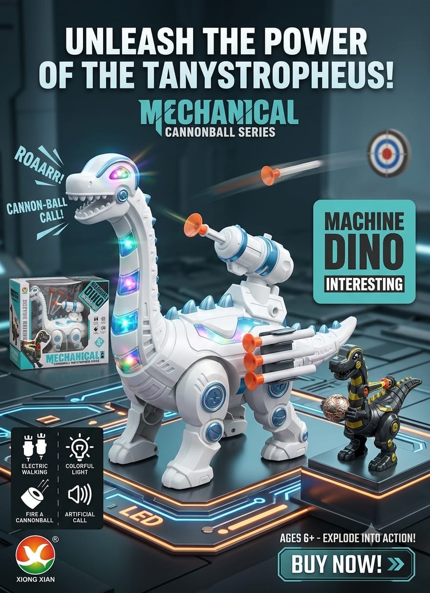 Mechanical Dinosaur – Tanystr opheus Cannonball Series
