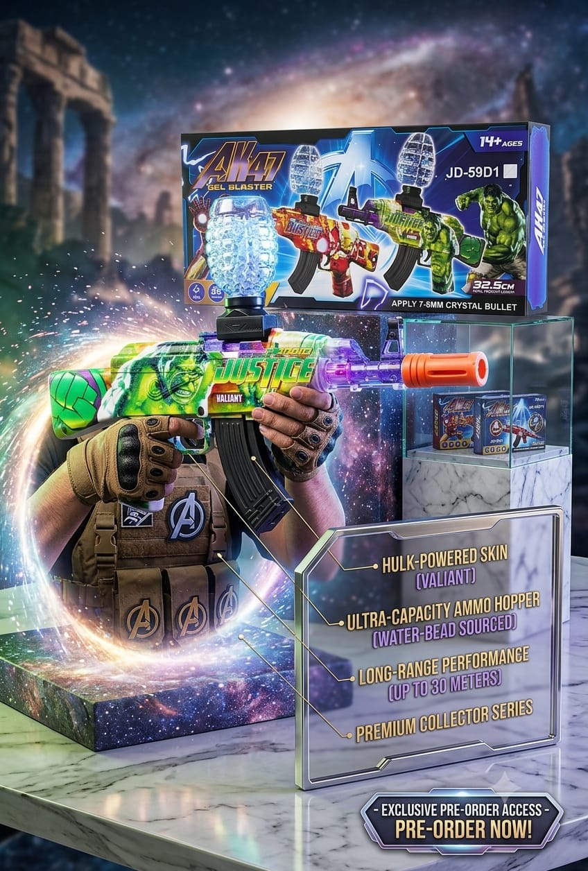 AK47 Gel Blaster Toy Gun – Hulk Edition